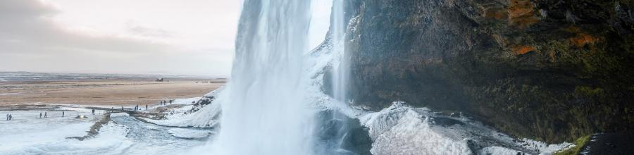 seljalandsfoss, waterfall iceland