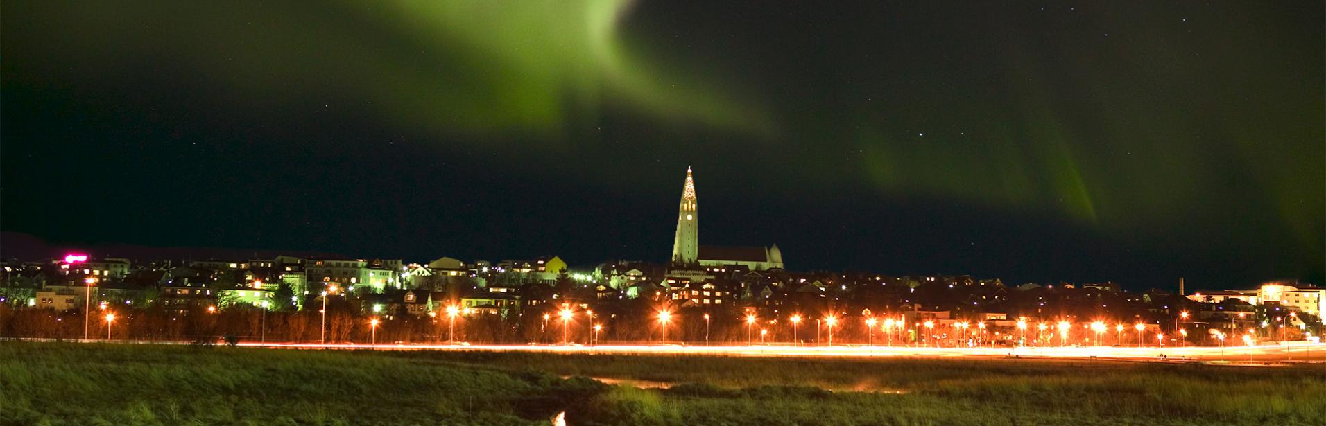 northern lights, reykjavik, iceland