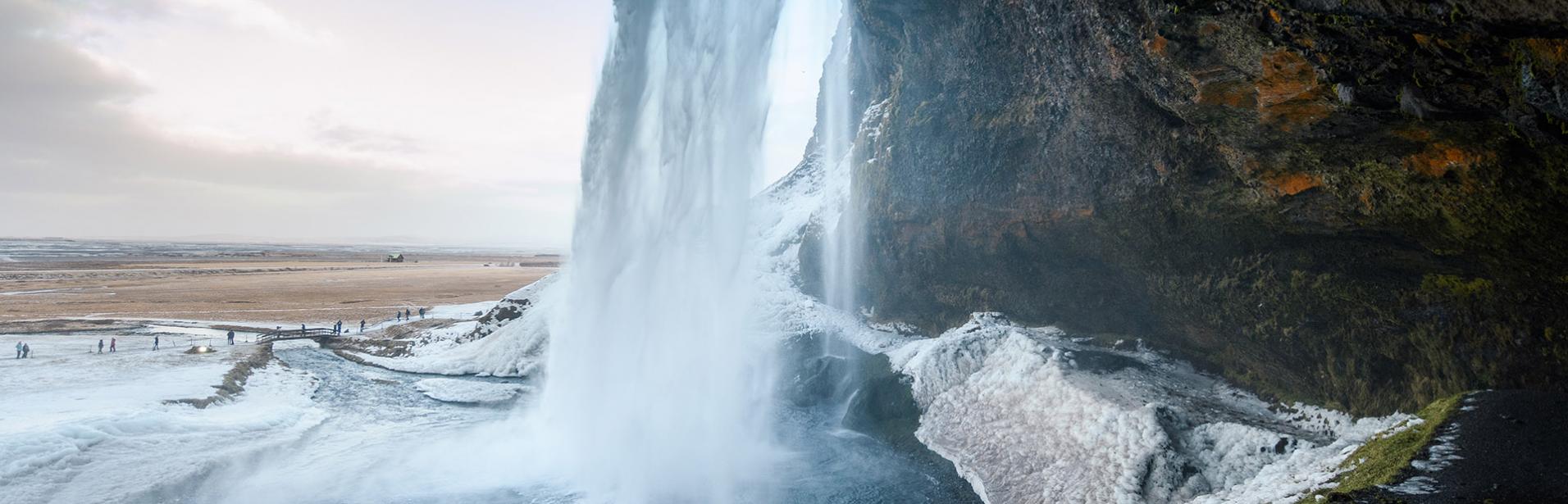 seljalandsfoss, waterfall, south coast, Iceland
