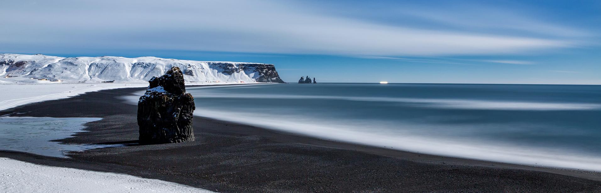 reynisdrangar, beach, south coast, Iceland