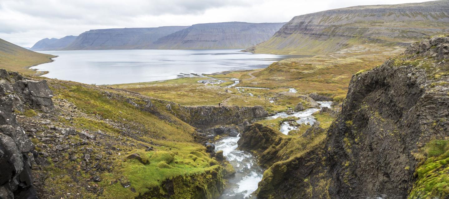 Westfjords in Iceland.